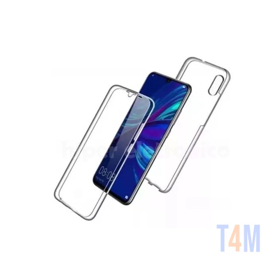 FUNDA DE SILICONA 360º PARA SAMSUNG GALAXY S21 PLUS/S30 PLUS TRANSPARENTE